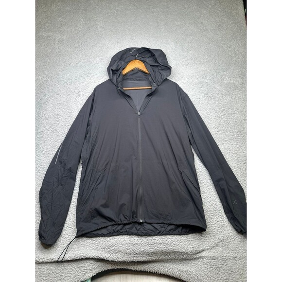 Lululemon Active Jacket second release water repellent wind black men’s xxl - Picture 1 of 9